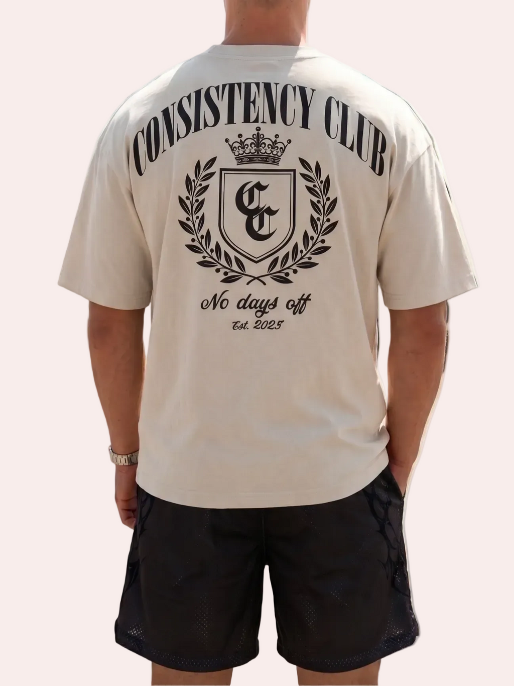 Consistency Club Oversized Gym T-Shirt | Workout & Streetwear Tee