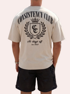 Consistency Club Oversized Gym T-Shirt | Workout & Streetwear Tee