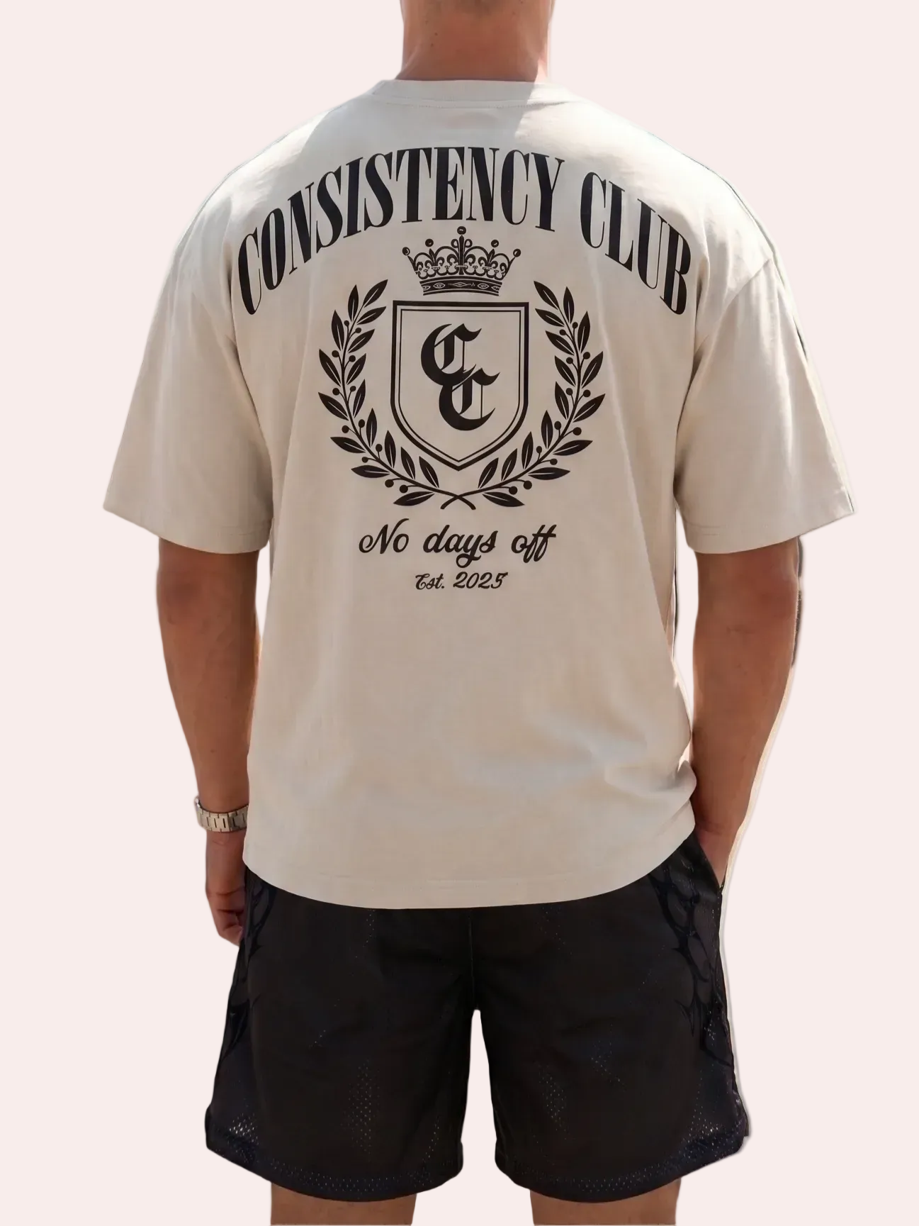 Consistency Club Oversized Gym T-Shirt | Workout & Streetwear Tee