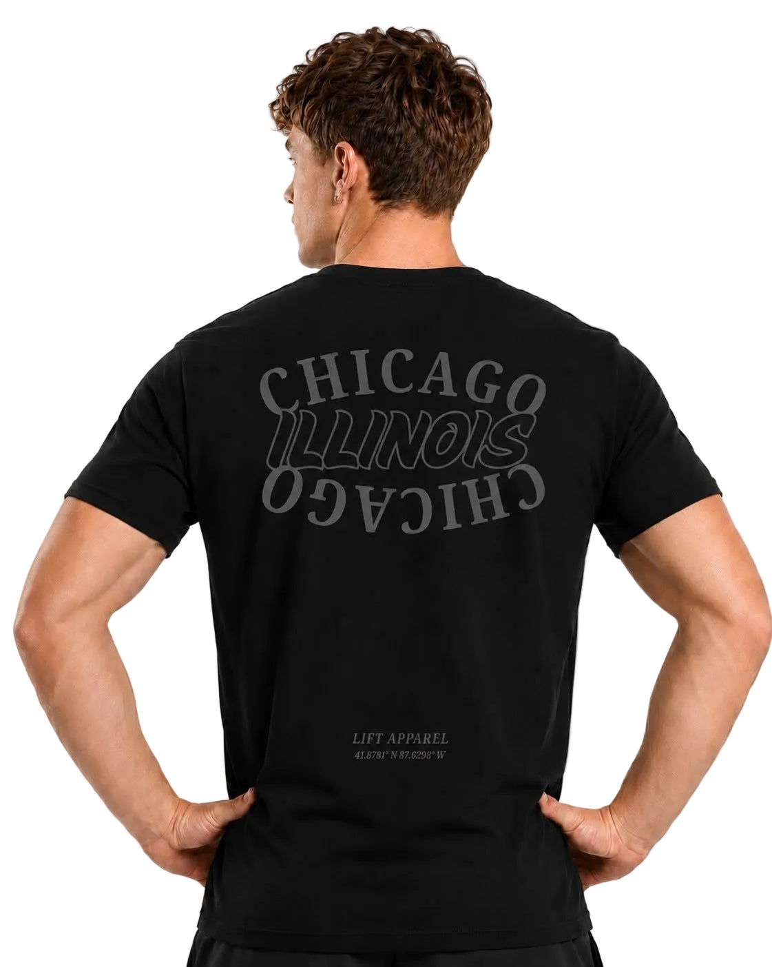 Chicago 312 Athletic fitted shirt   | Workout & Casual Streetwear Shirt