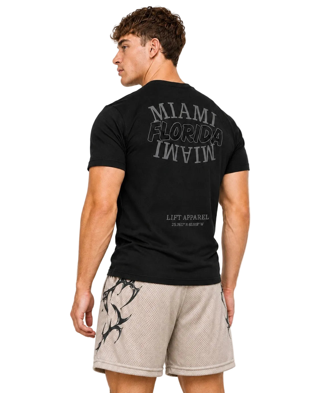 Miami 305  Gym fitted T-Shirt | Streetwear Workout Tee