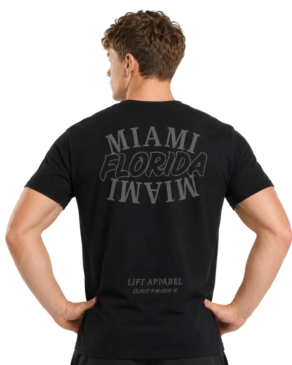 Miami 305  Gym fitted T-Shirt | Streetwear Workout Tee