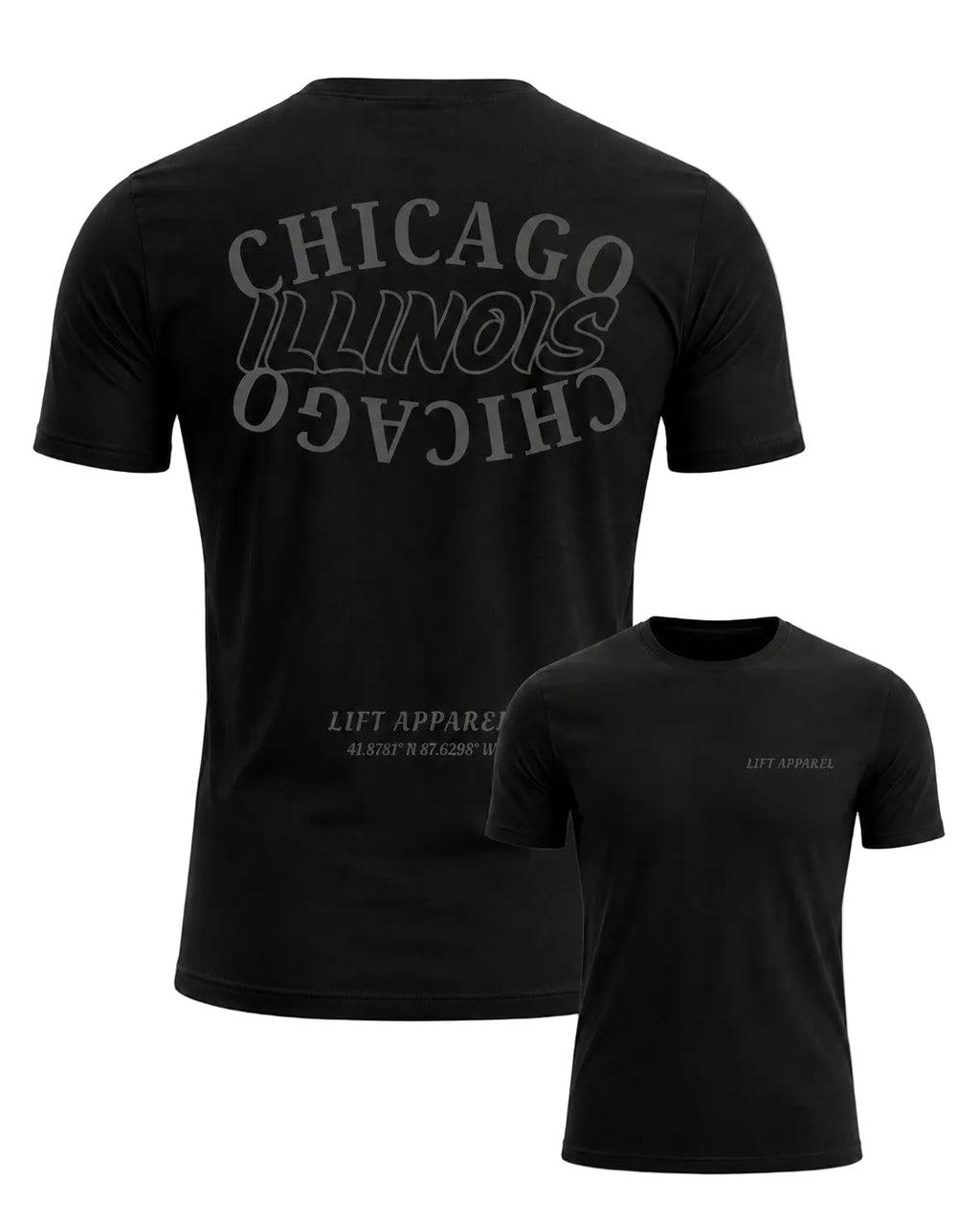 Chicago 312 Athletic fitted shirt   | Workout & Casual Streetwear Shirt
