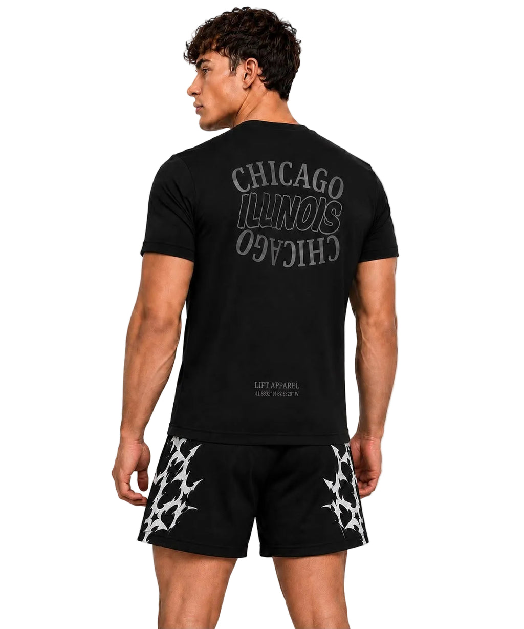 Chicago 312 Athletic fitted shirt   | Workout & Casual Streetwear Shirt